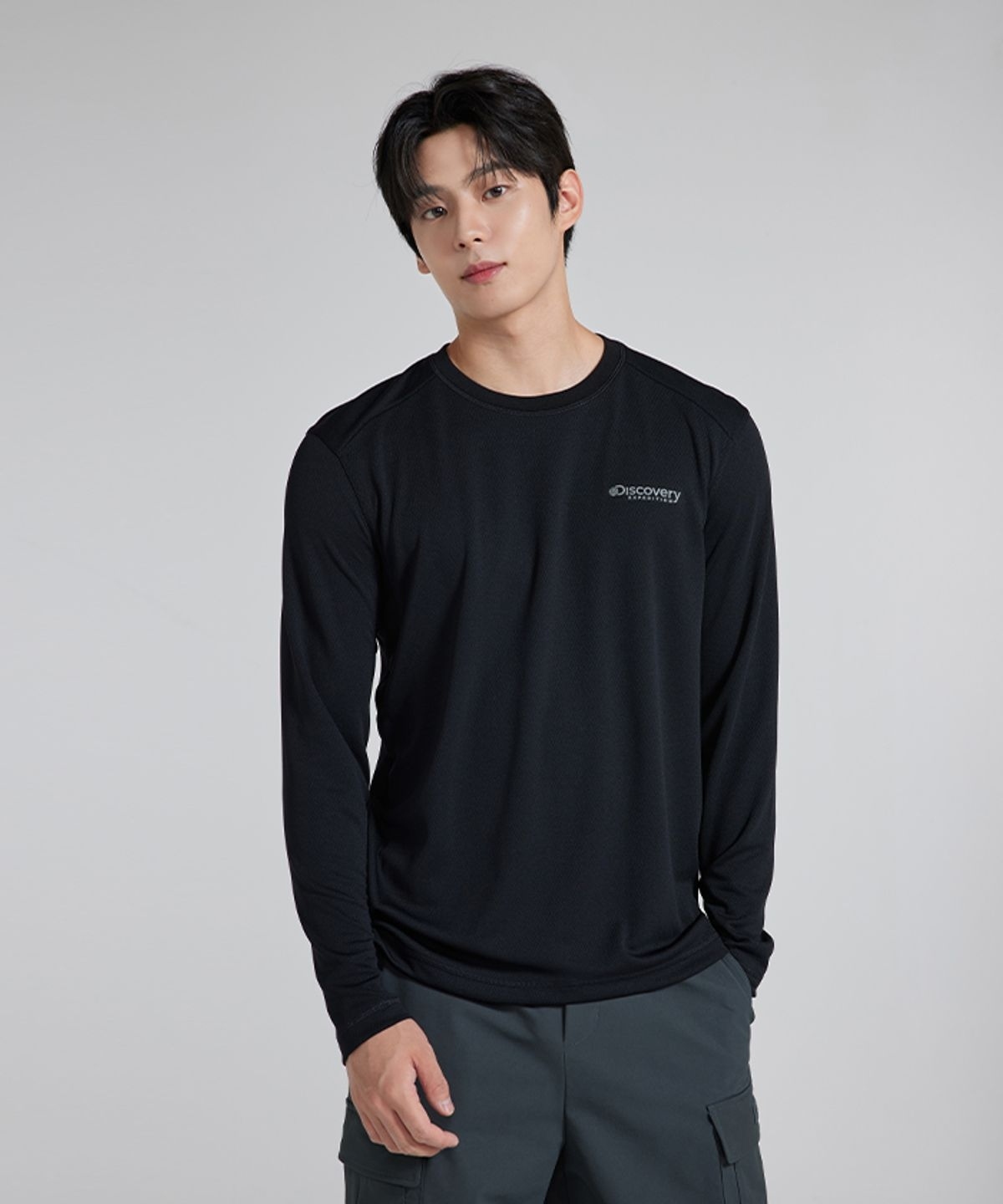 【代購】Discovery 探索 男 快乾 透氣 基本款 長袖 DMRL35044