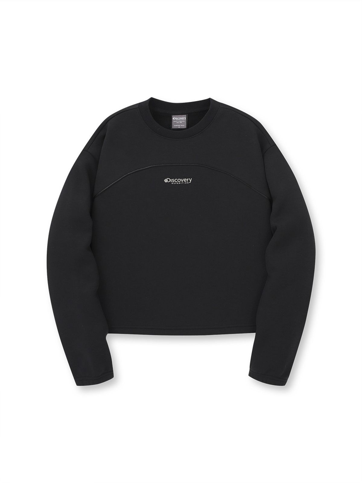 【代購】Discovery 探索 女 半短版 基本款 LOGO 長袖 衛衣 DWMT91046