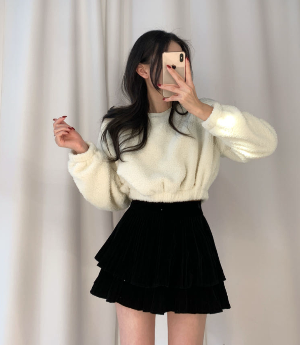 KR BEAR BEAR CROP SET (3 COLORS)