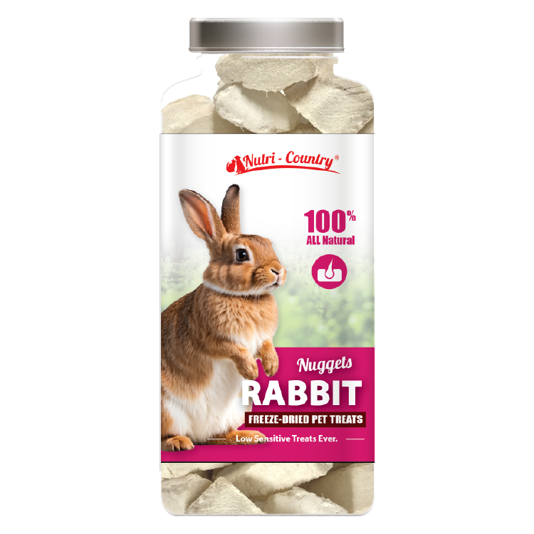 Nutri-Country｜凍乾兔肉肉塊 55g (NC-4668)