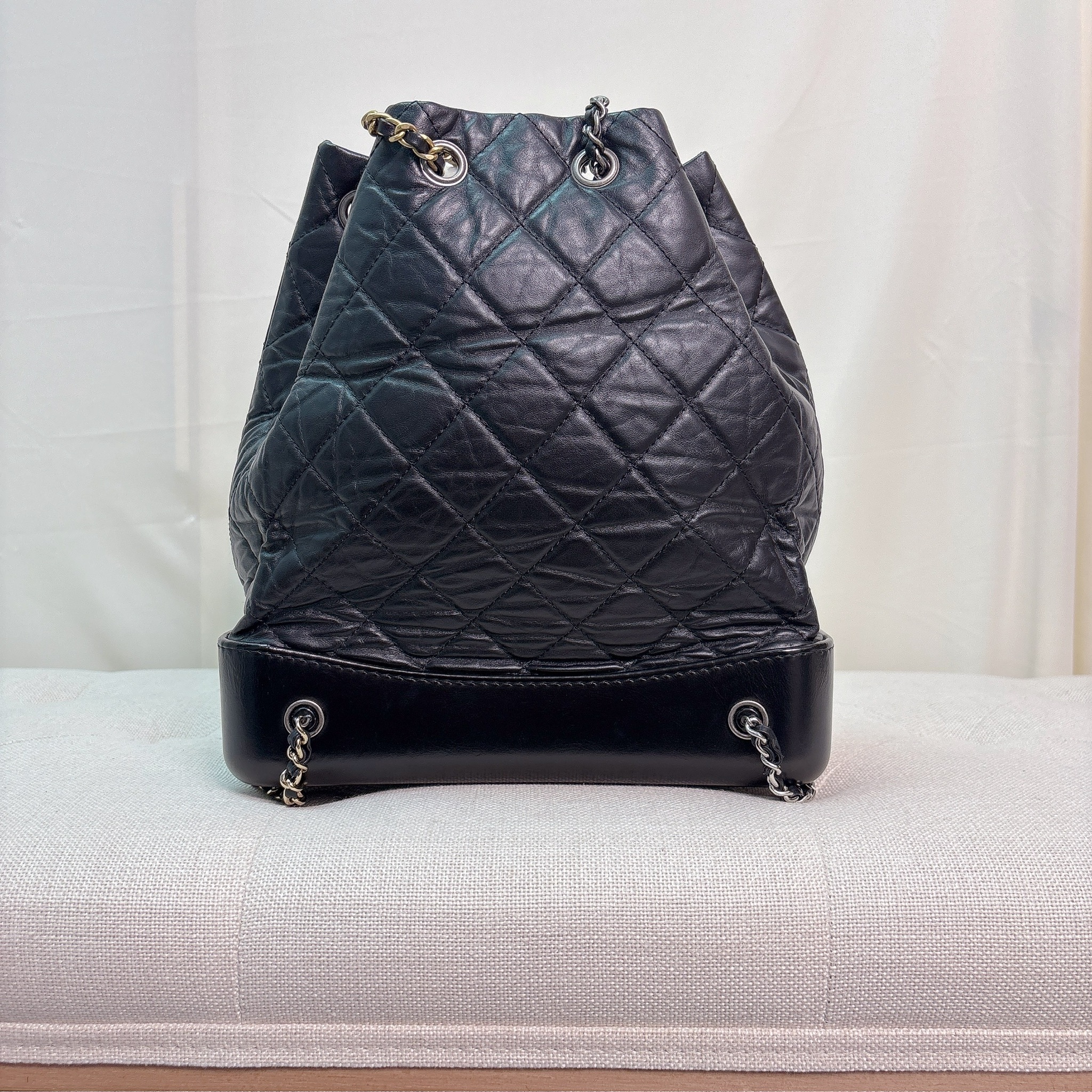 Chanel Grabrielle Backpack  - Black / Ghw&Shw