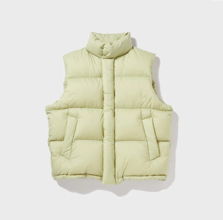 AURALEE 2024 A/W SUPER LIGHT NYLON RIPSTOP DOWN VEST - PRE ORDER ITEM (預訂中)