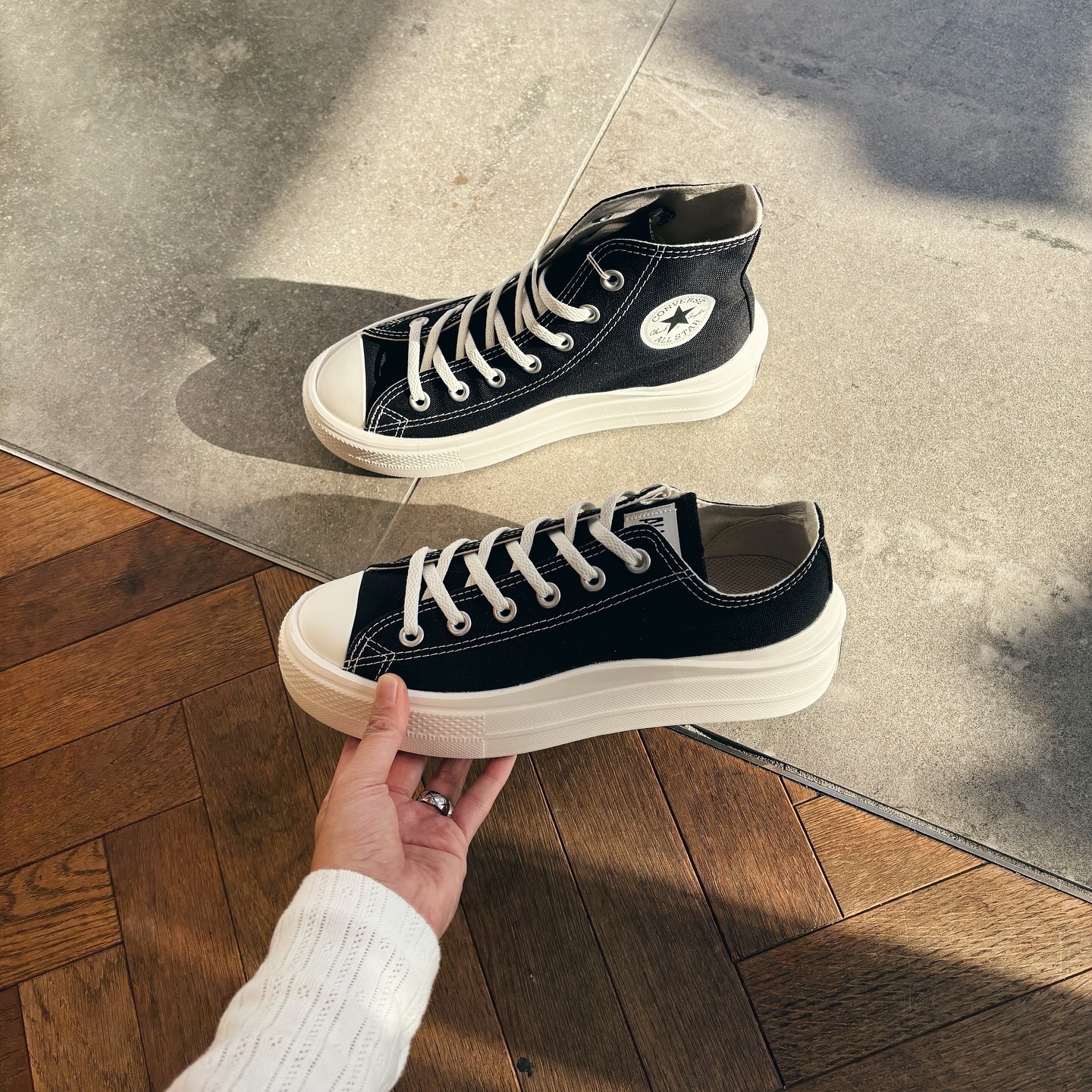 Converse AS Light Plts II 日本新款 黑色 圓頭 厚底 帆布鞋 31312520 31312530