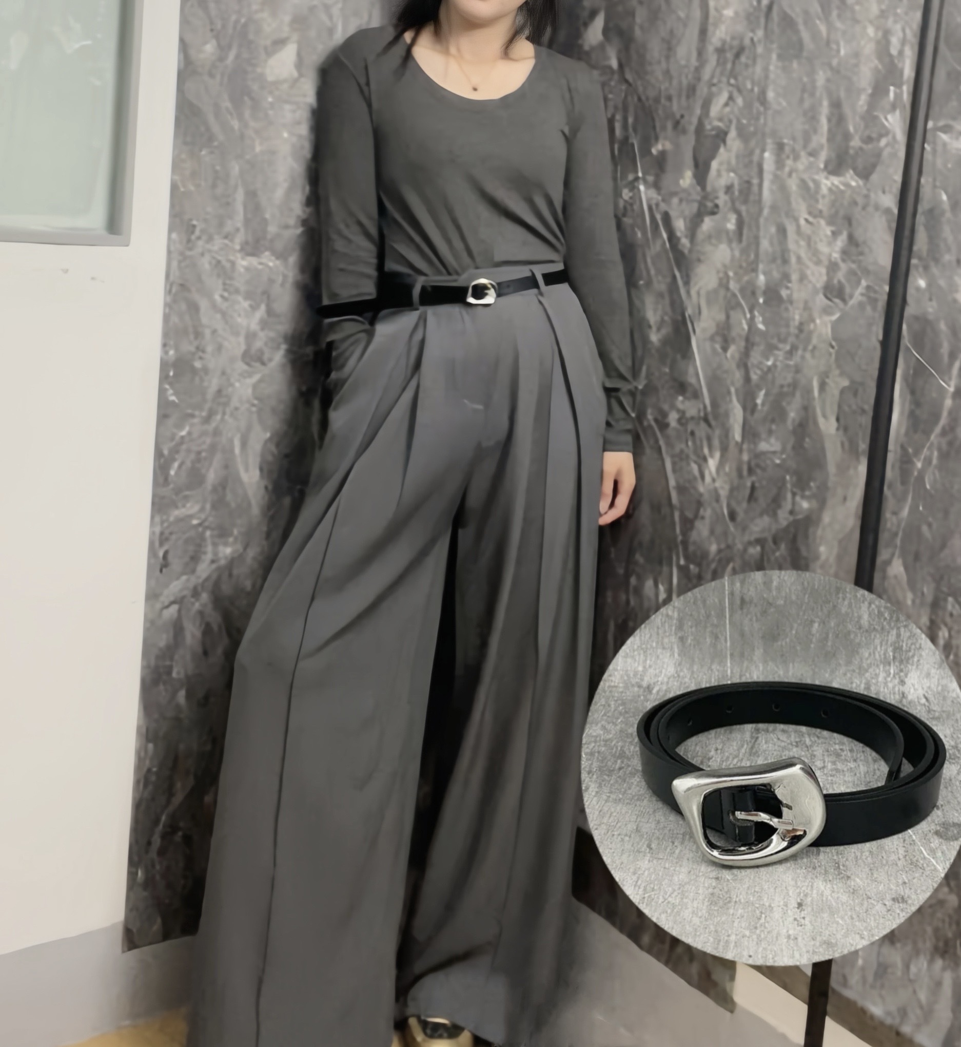 頭層牛皮細帶Y1481(買2 件各減$20)