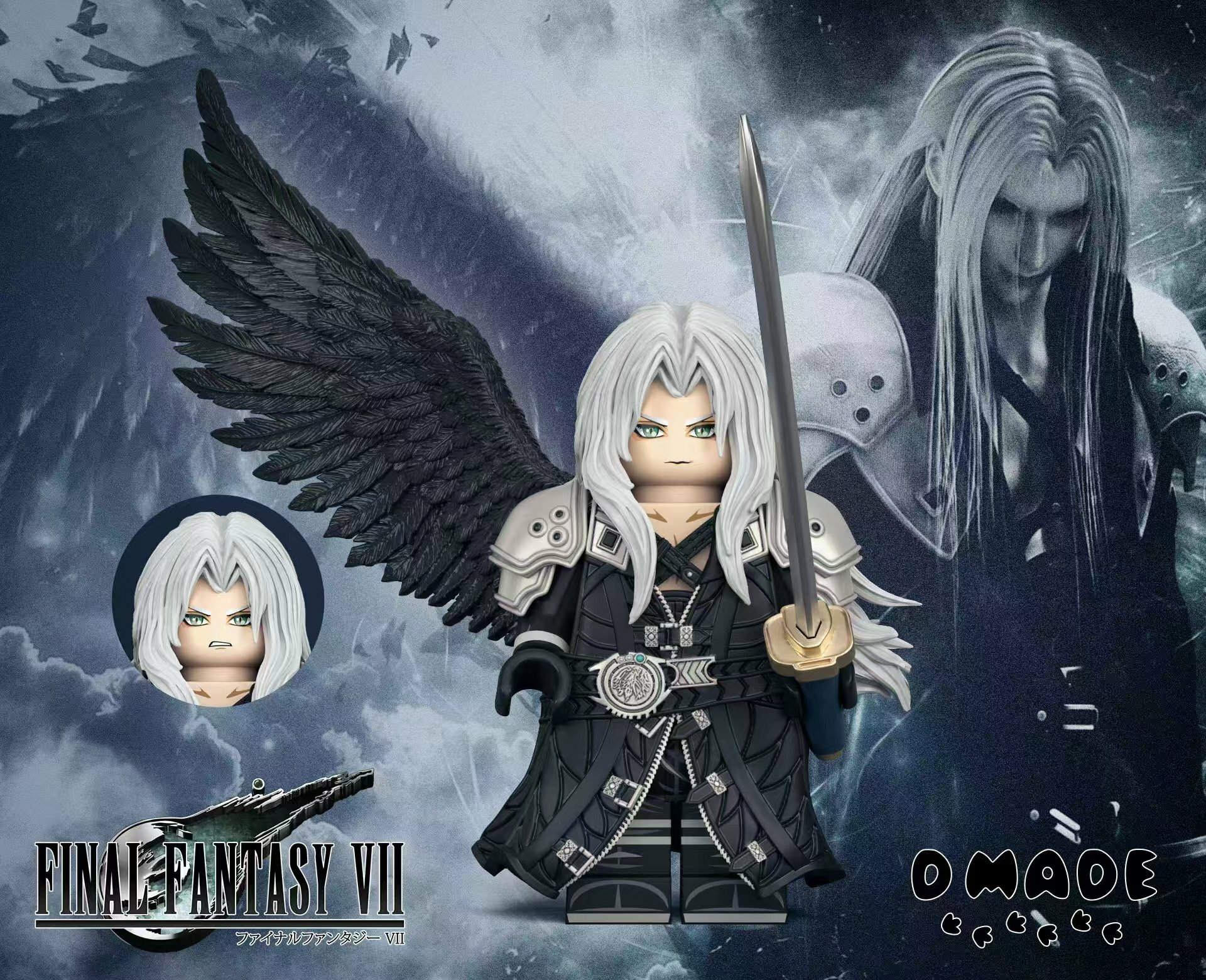 [D Made][Preorder] FINAL FANTASY VII - Sephiroth [UVprinted]