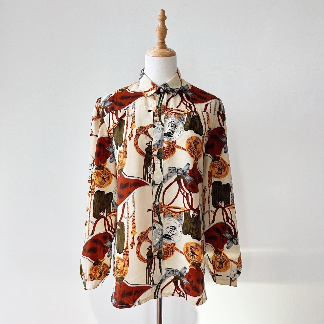 秋意皇冠巴洛克古着上衣