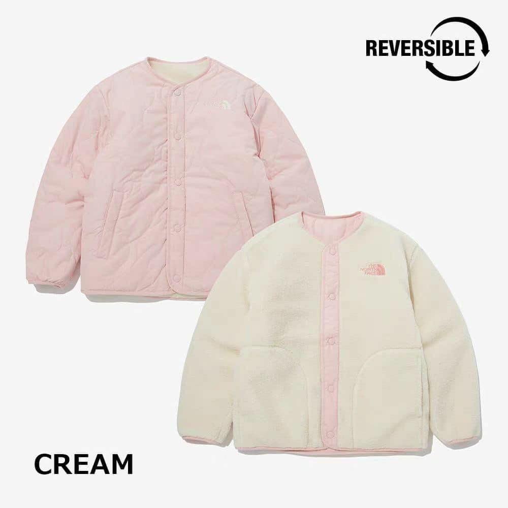 廠單 Tnf 兩面穿羊羔絨棉親子外套