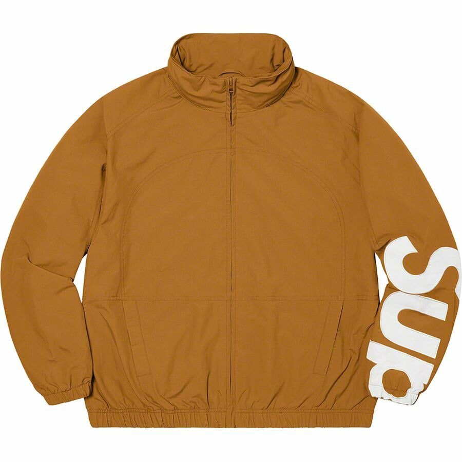supreme21ss Spellout Track Jacket ブラック Supreme Spellout Embroidered Track Jacket Black | eBay