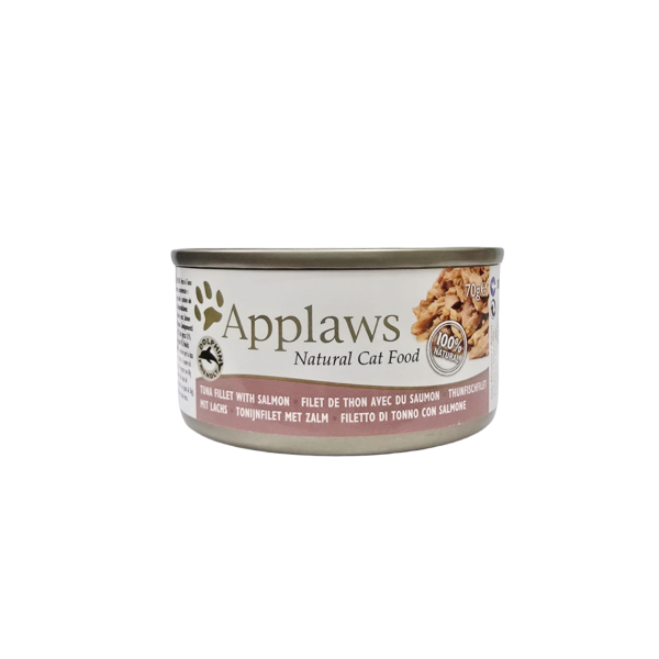 Applaws - 肉絲湯汁吞拿魚&三文魚 Tuna with Salmon 70g