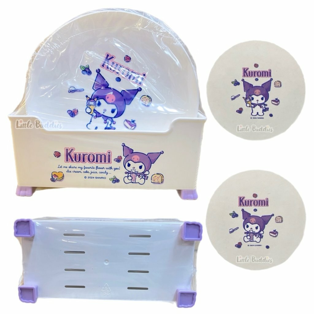 台灣 Sanrio Kuromi 水果盤/ 碟組
