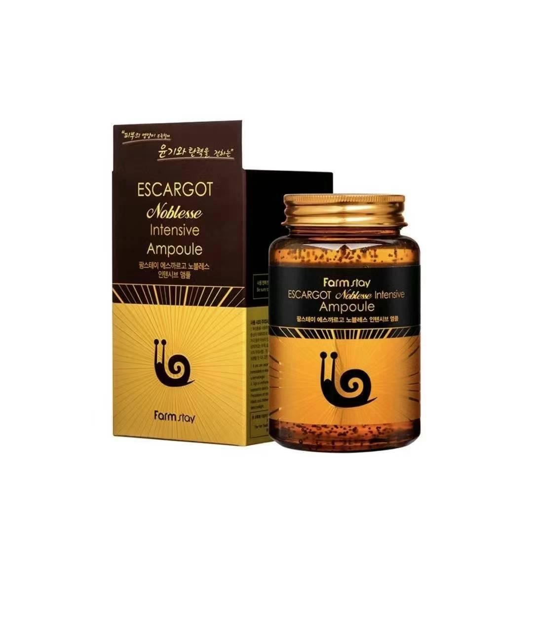 韓國製 Farmstay黃金蝸牛安瓶250ml