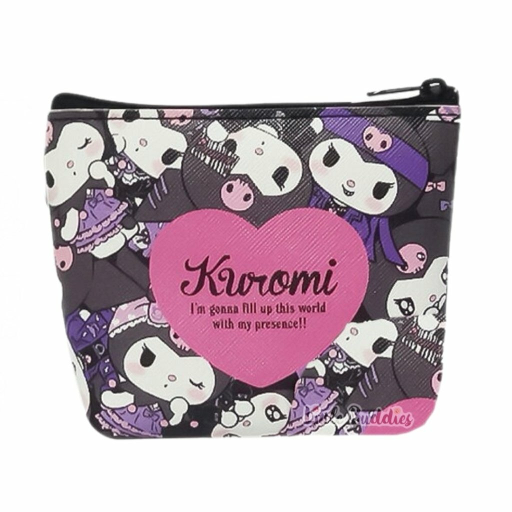 台灣 Sanrio Kuromi PU梯形散紙包