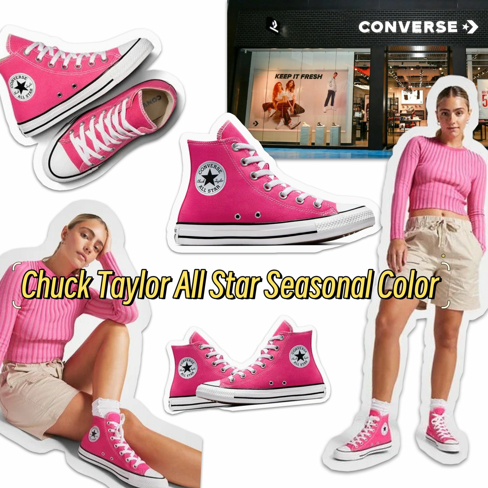 【預購】Converse Chuck G111317 女裝高幫鞋