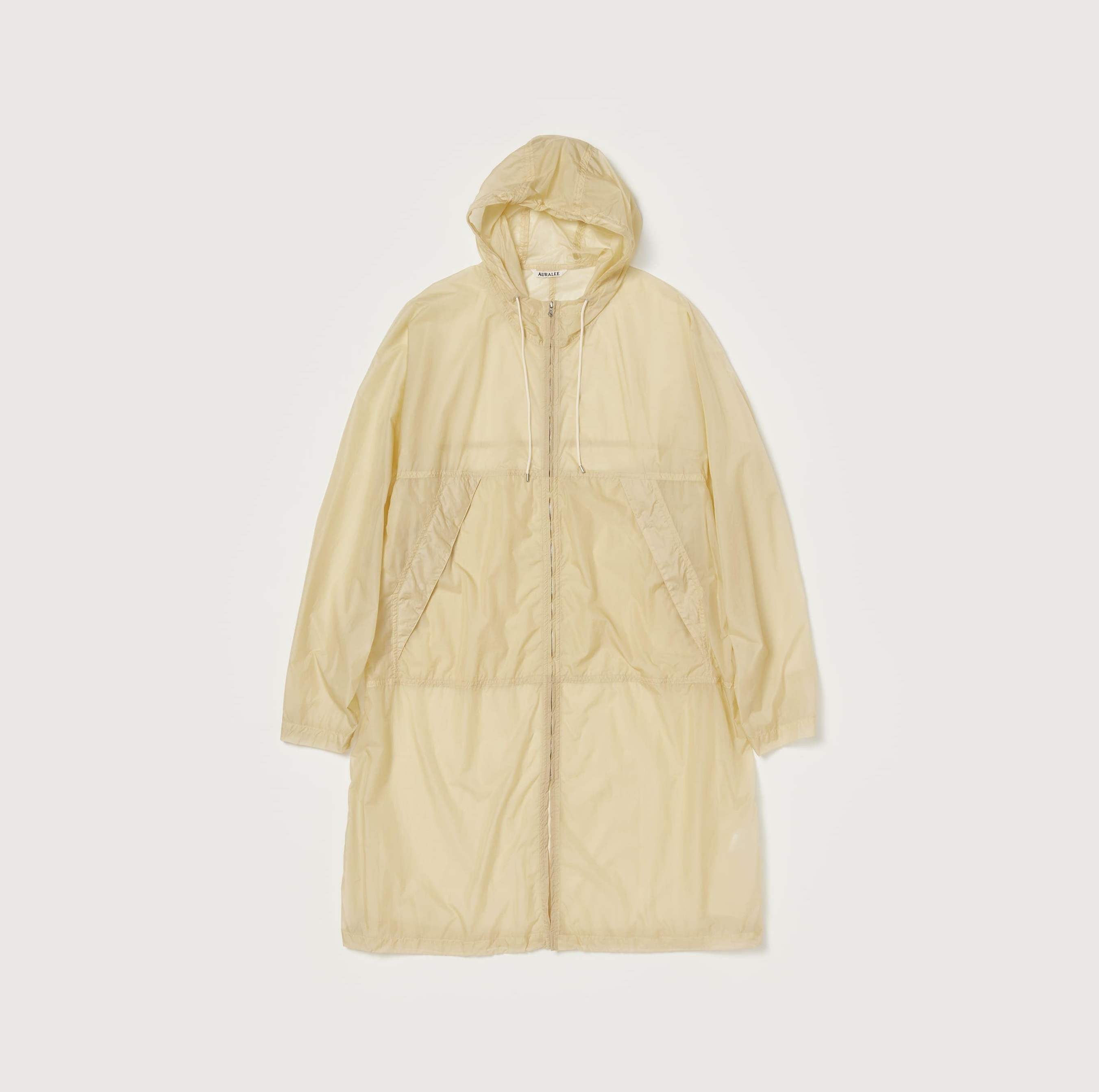 AURALEE 2024 A/W WASHED SUPER LIGHT AIRY NYLON COAT - PRE ORDER ITEM (預訂中)