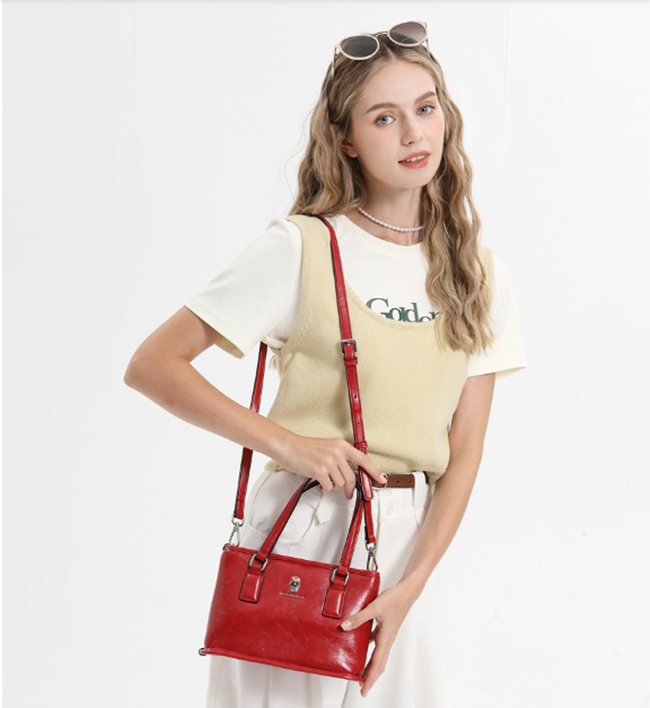 小巧底部造型手提肩揹包-四色(RA24-P910)預購