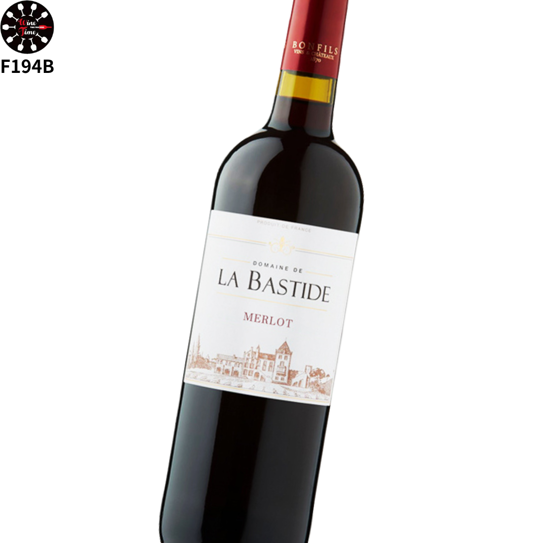 Domaine de la Bastide Merlot Reserve Rouge 2023 Pays d' Oc IGT