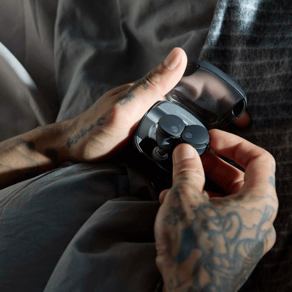 【audio-technica 鐵三角】ATH-CKS50TW2 真無線耳機