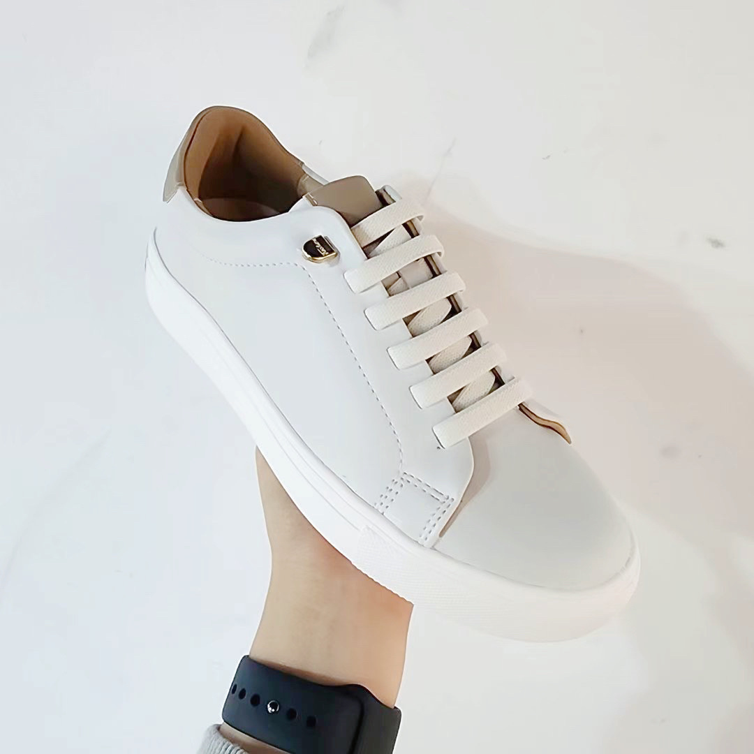 PU LEATHER SNEAKERS