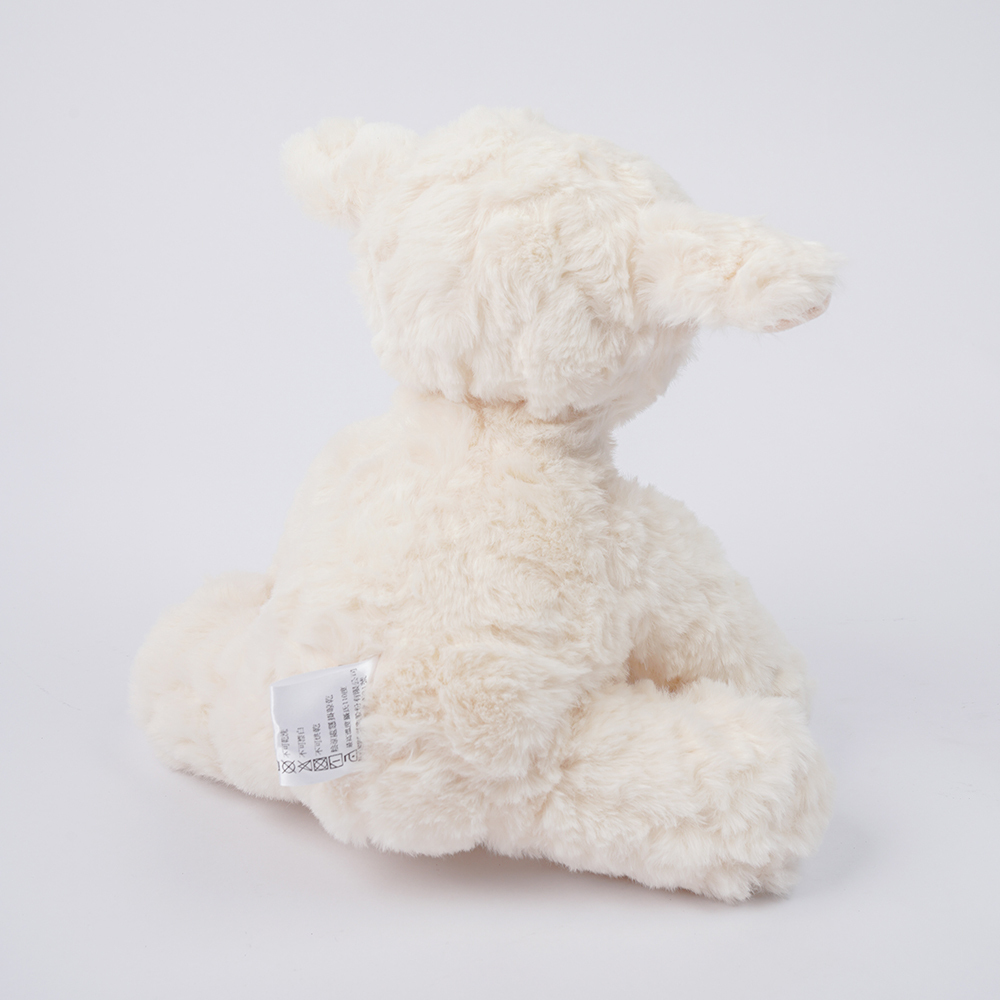 PIPPY 可愛醜小羊毛絨絨玩偶  米白