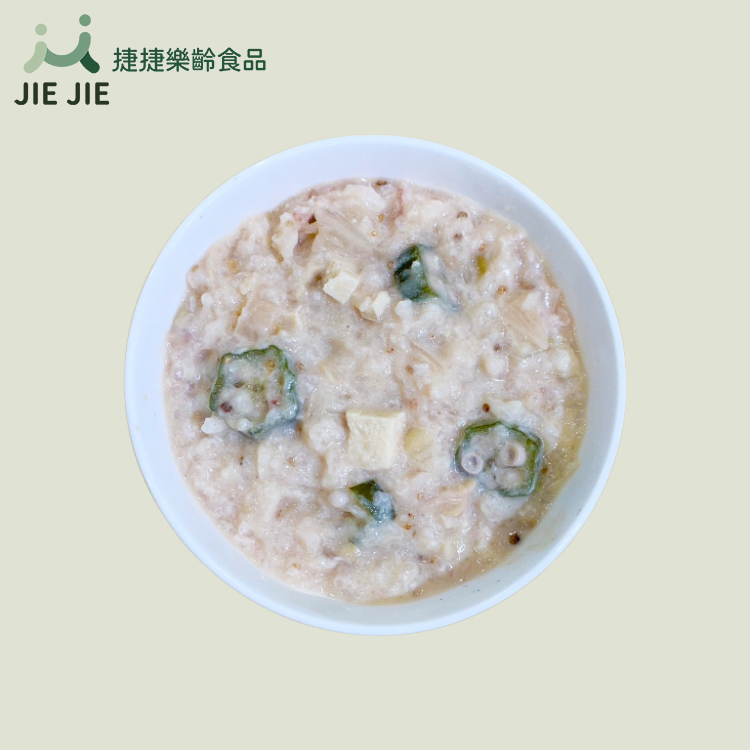 捷捷樂齡食品- A05 秋葵棉腐雞肉粥