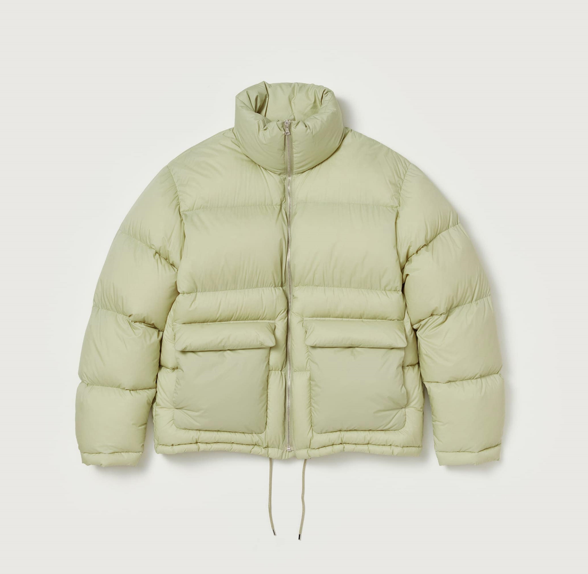 AURALEE 2024 A/W SUPER LIGHT NYLON RIPSTOP DOWN BLOUSON - LIGHT KHAKI PRE ORDER ITEM (預訂中)