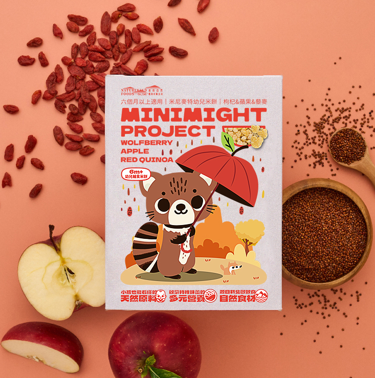 Minimight 枸杞&蘋果&藜麥(小熊頭粒狀)
