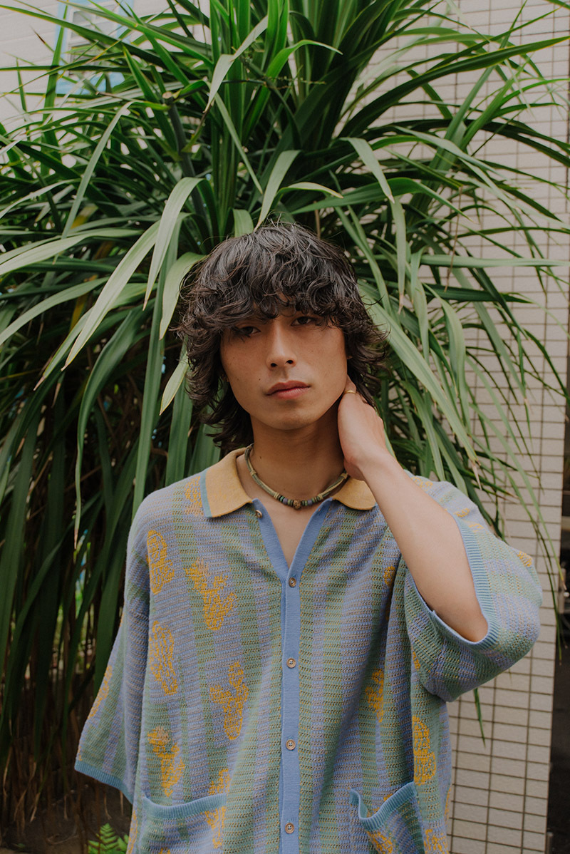 Cactus Party - Short Sleeves Cardigan