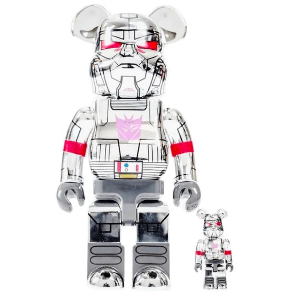 BE@RBRICK BAIT x Medicom Transformer Megatron 密卡登 400% & 100%