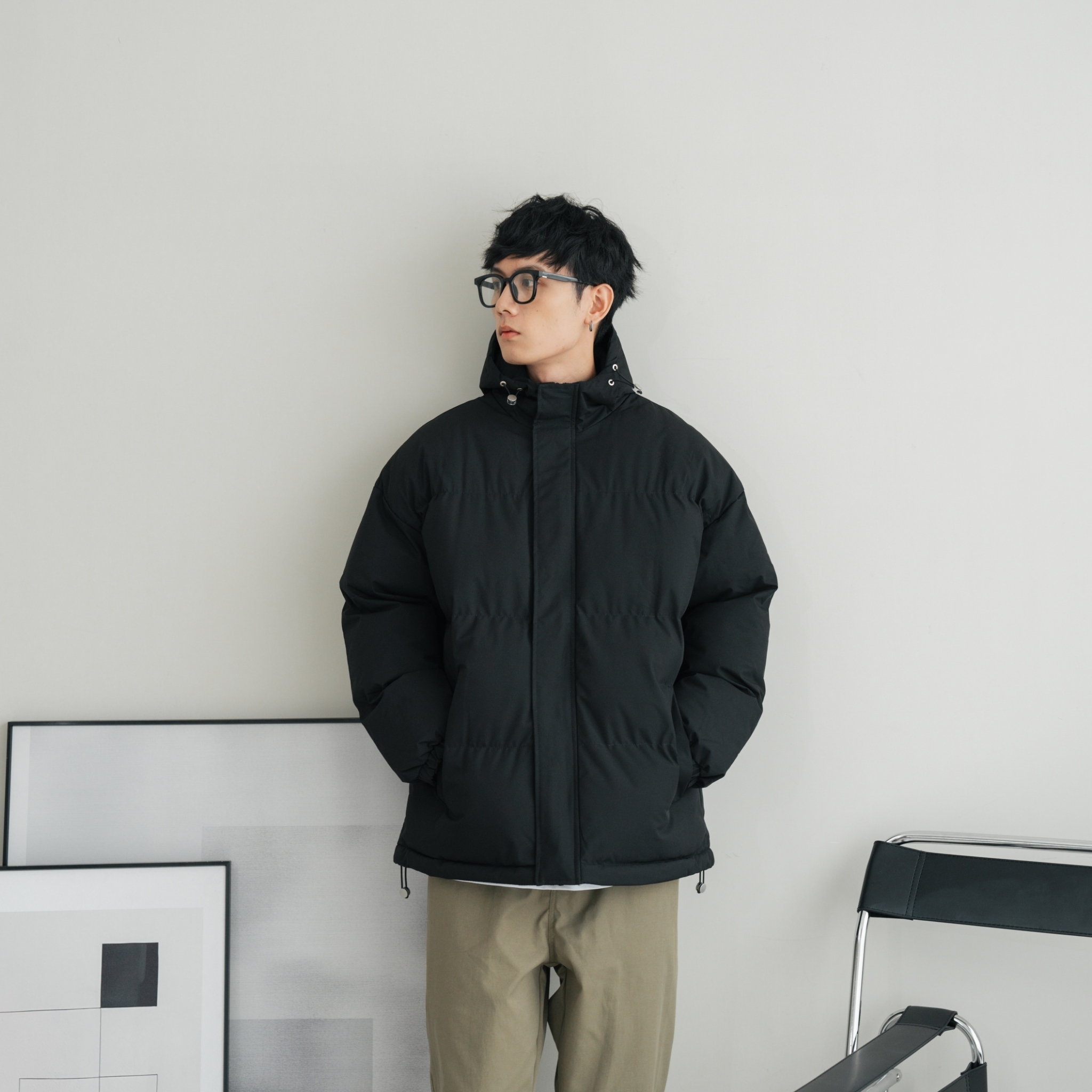 SBG 鋪棉連帽外套 8555