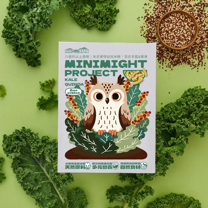 Minimight 羽衣甘藍&藜麥(長條形棒狀)