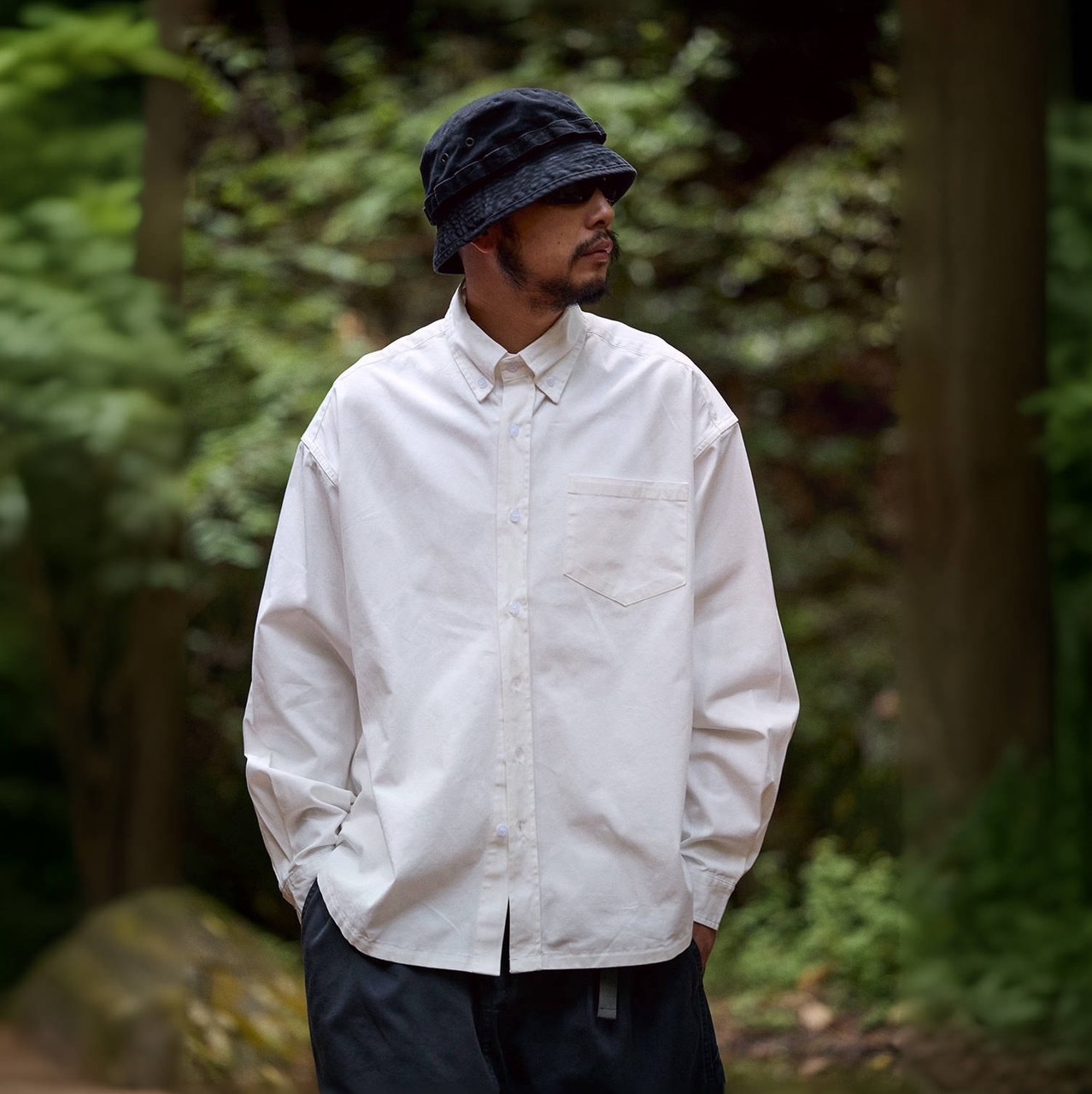 高品質精梭棉基礎長袖襯衫