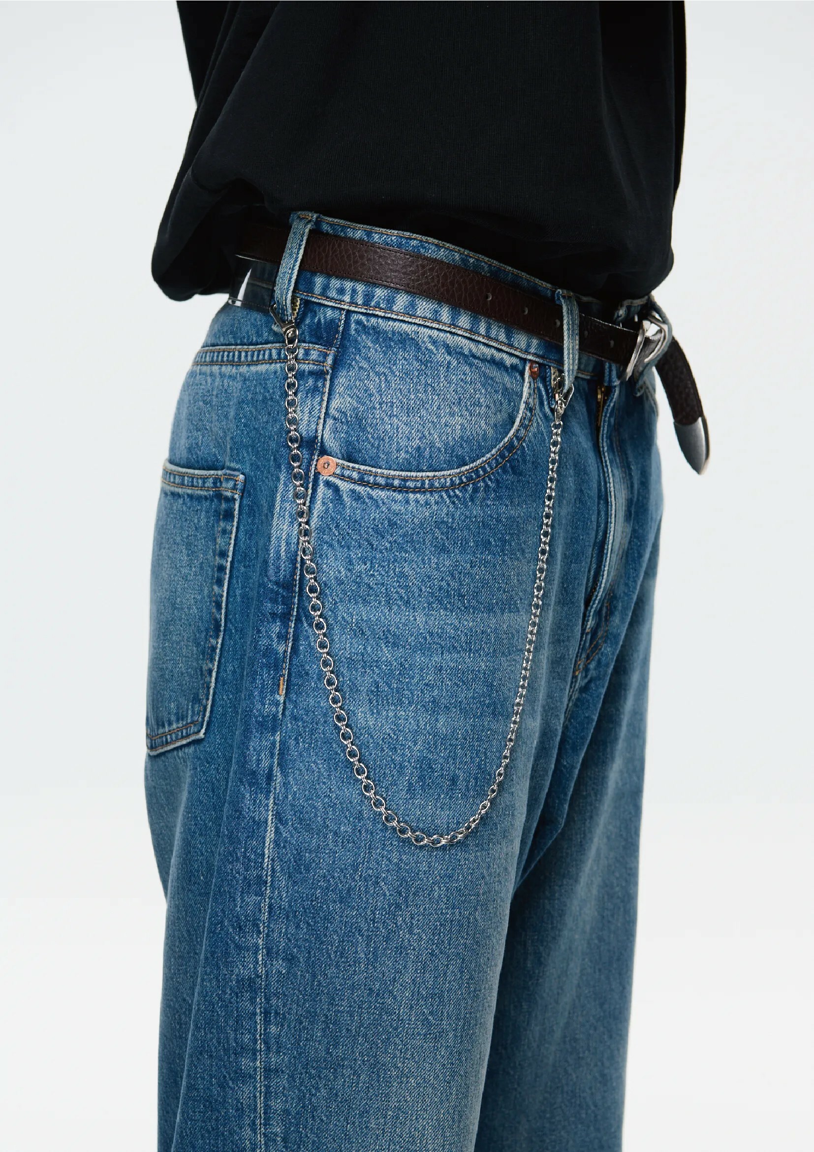 MTC01 雙圈串接純鋼輕型褲鏈