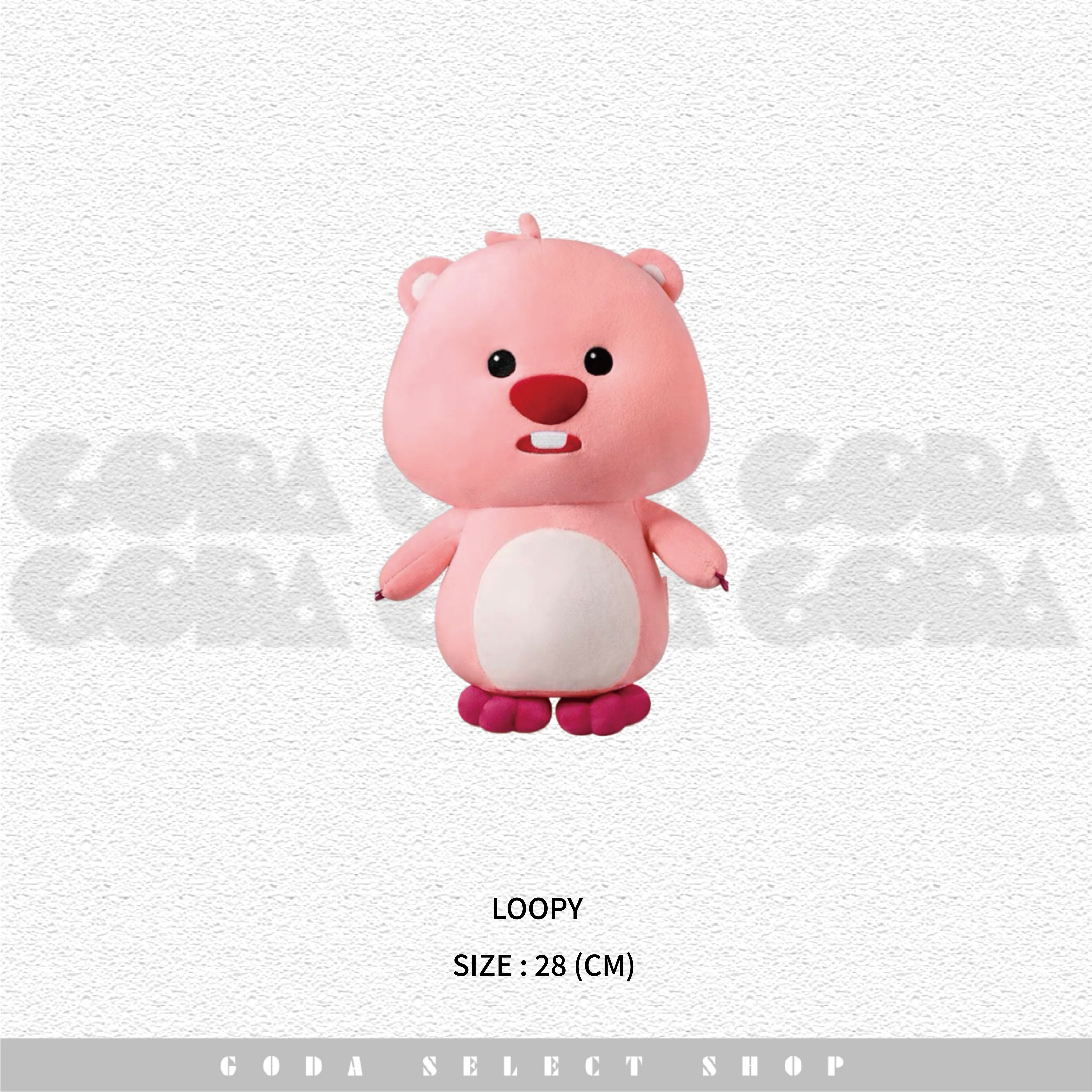 Miniso Zanmang Loopy 名創優品軟萌可愛坐姿玩偶 毛絨娃娃 #GT