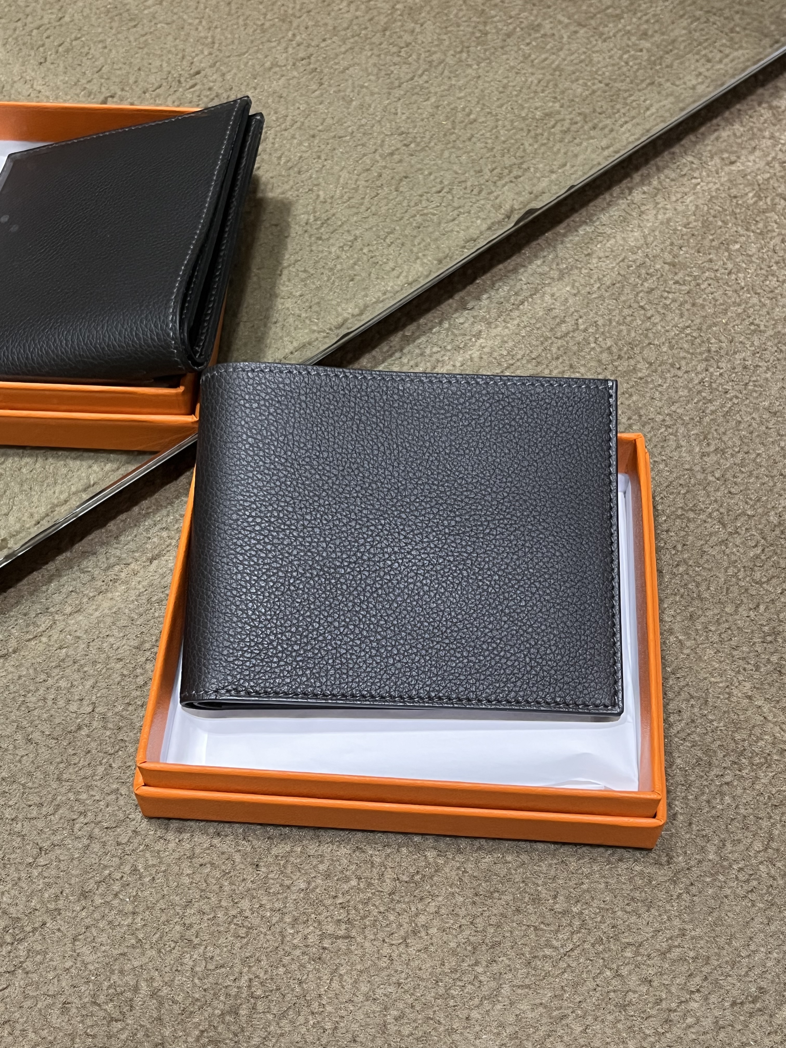 Citizen twill wallet vert bronze evercolor / soie