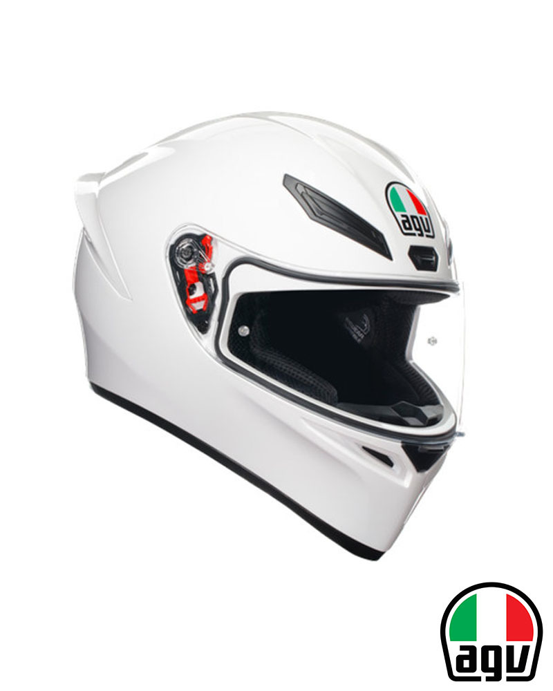 AGV K1S Ｗhite 全罩安全帽 亮白