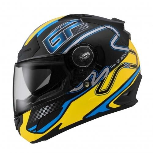 THH |  TS-43A+ GP Matte Black/Yellow Blue