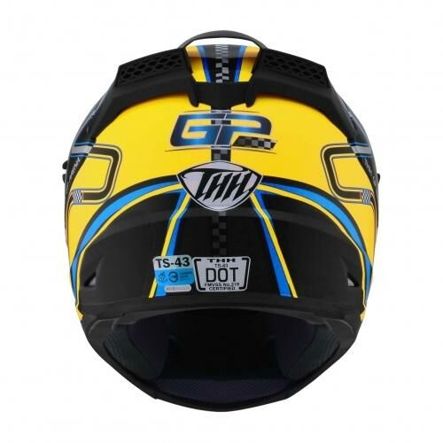 THH |  TS-43A+ GP Matte Black/Yellow Blue