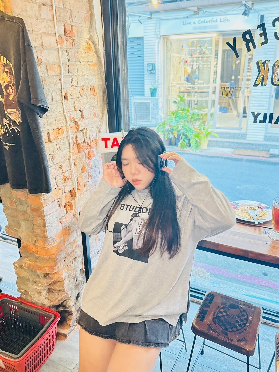 歐美素圖高質感大T