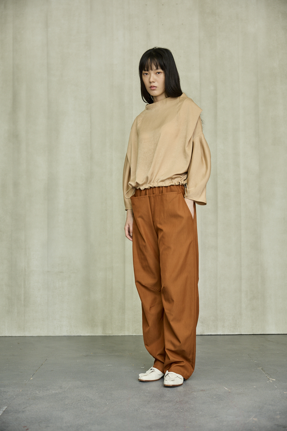 前檔片設計長褲