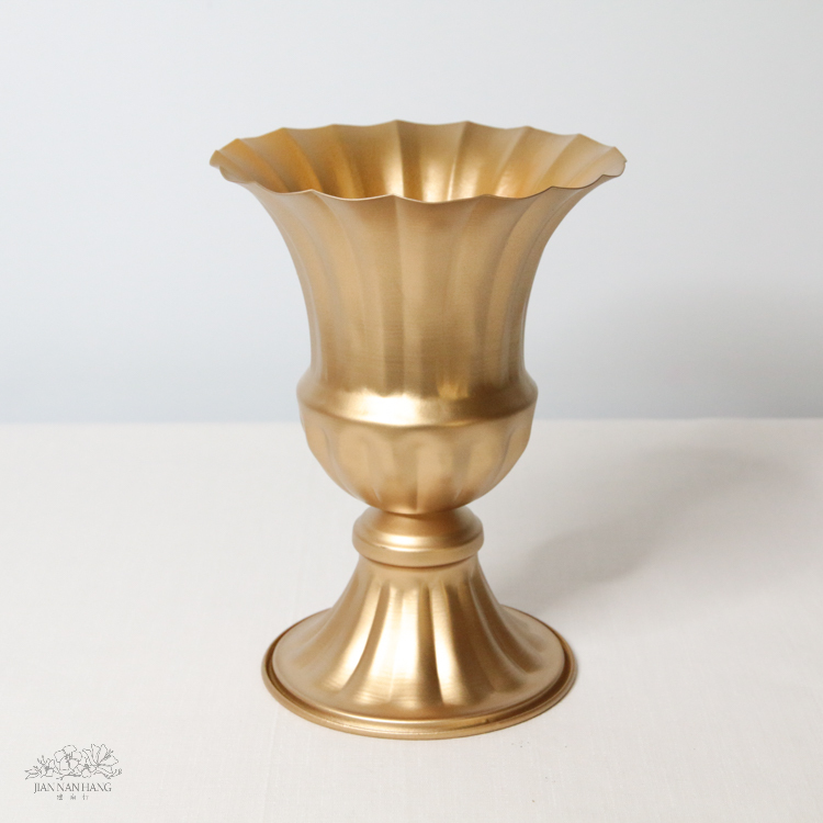 金屬花器 復古仿舊 3色