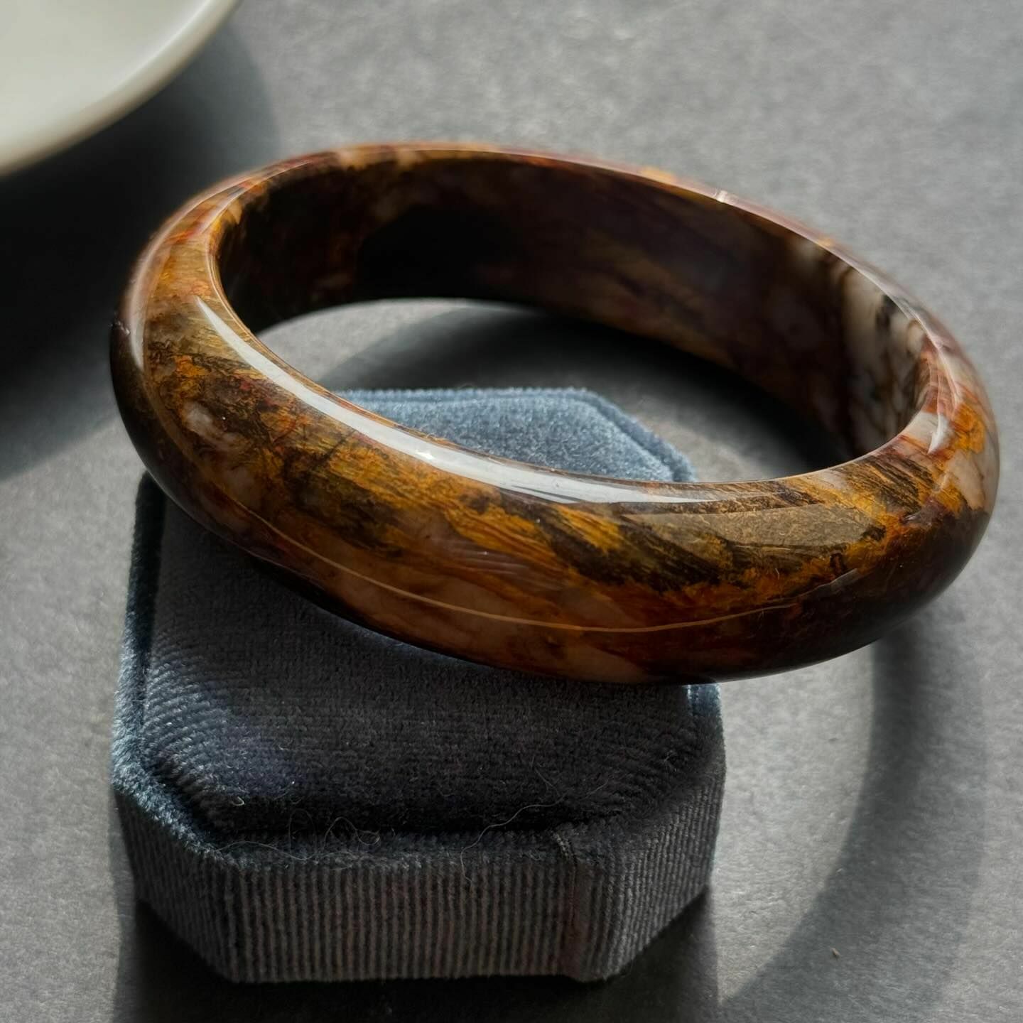 [原石] 黃彼得石 水晶手鐲