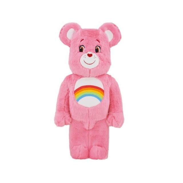 BE@RBRICK Cheer Bear Costume 彩虹熊熊 粉紅色 400%