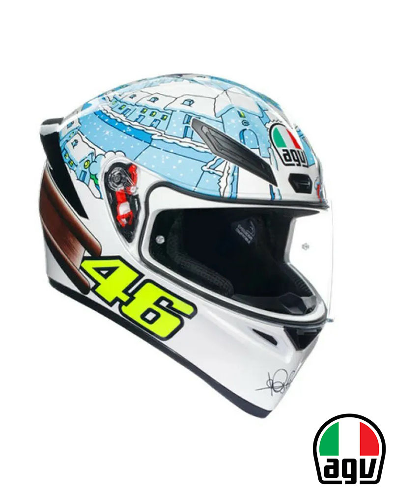 AGV K1S Winter Test 2017 選手彩繪 全罩安全帽