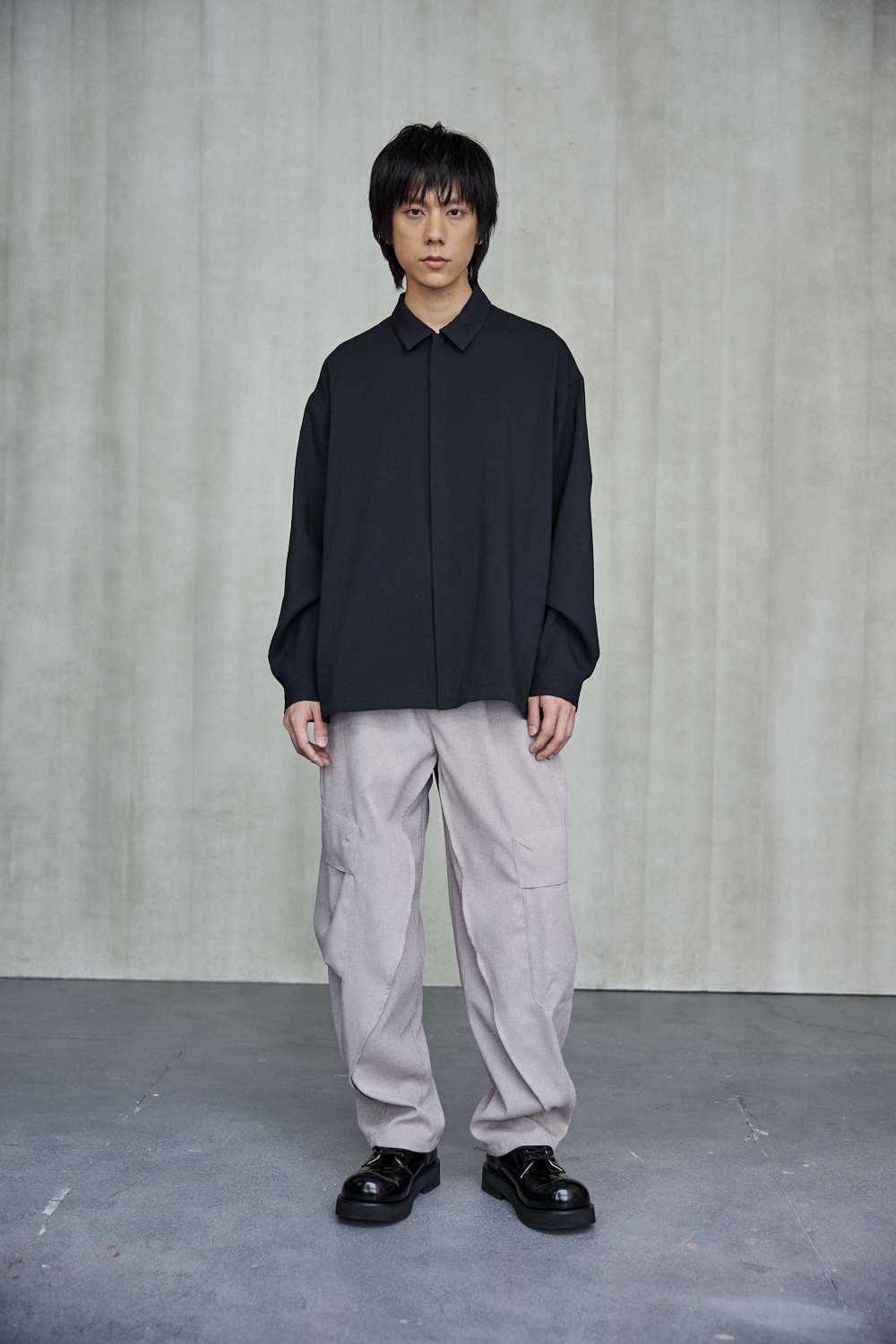 大口袋設計工裝長褲