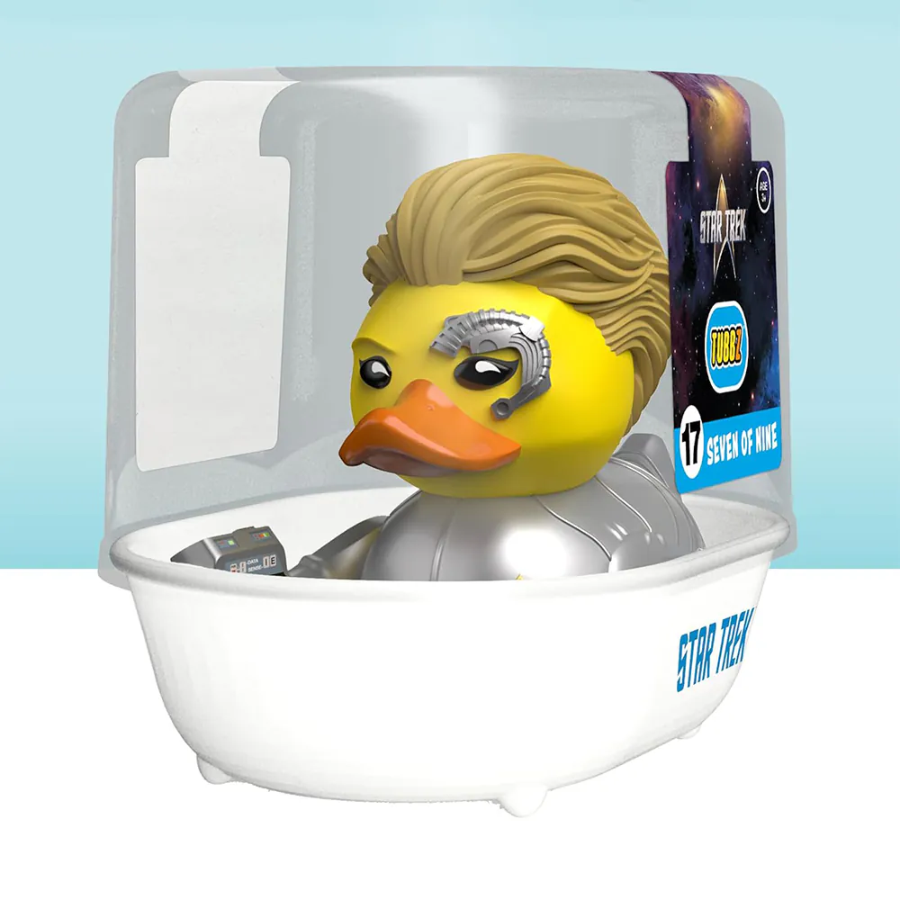 TUBBZ - 4吋潮流浴缸小鴨/星際迷航記Seven of Nine
