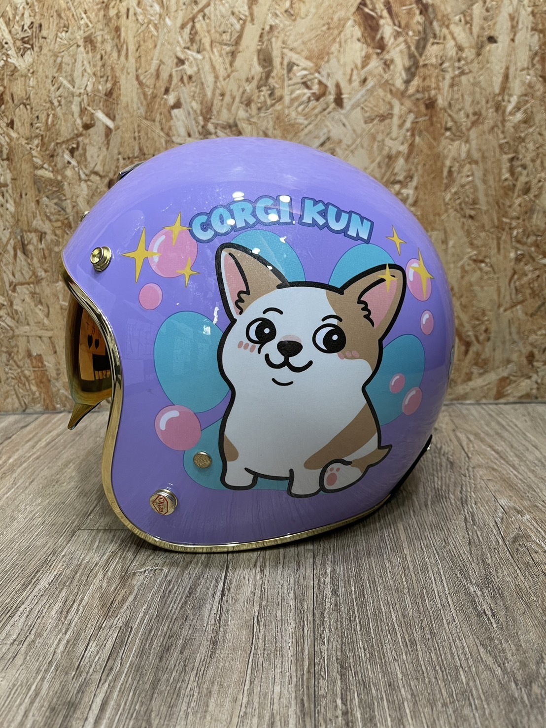 ONZA｜復古帽 柯基$旺財 桔梗紫/淺紫