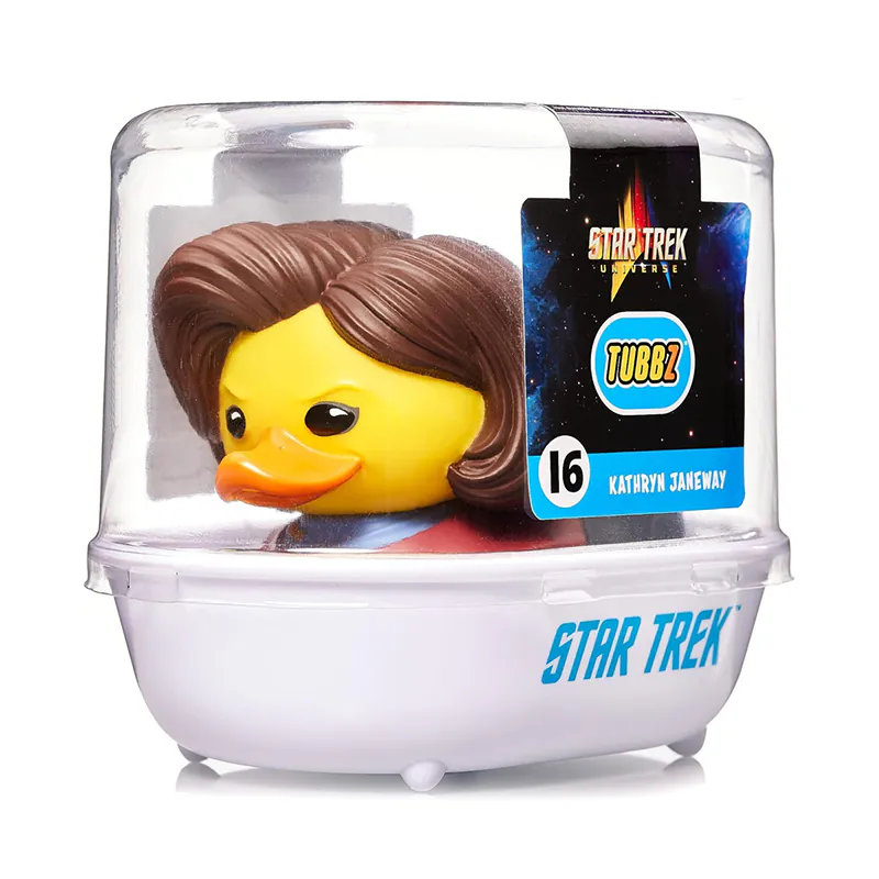 TUBBZ - 2吋潮流浴缸小鴨/星際迷航記Janeway
