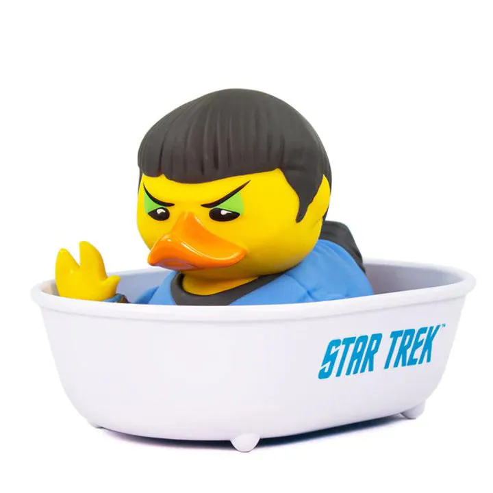 TUBBZ - 2吋潮流浴缸小鴨/星際迷航記Spock