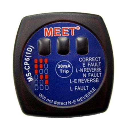Meet Socket Tester AC 相位測試插頭