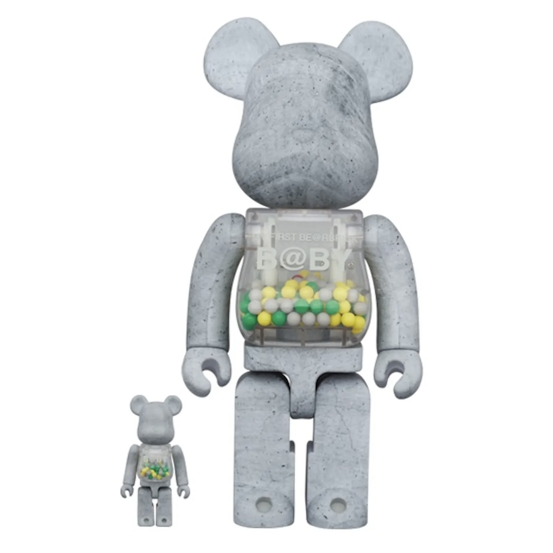 BE@RBRICK MY FIRST B@BY “CONCRETE”  千秋 400% & 100%